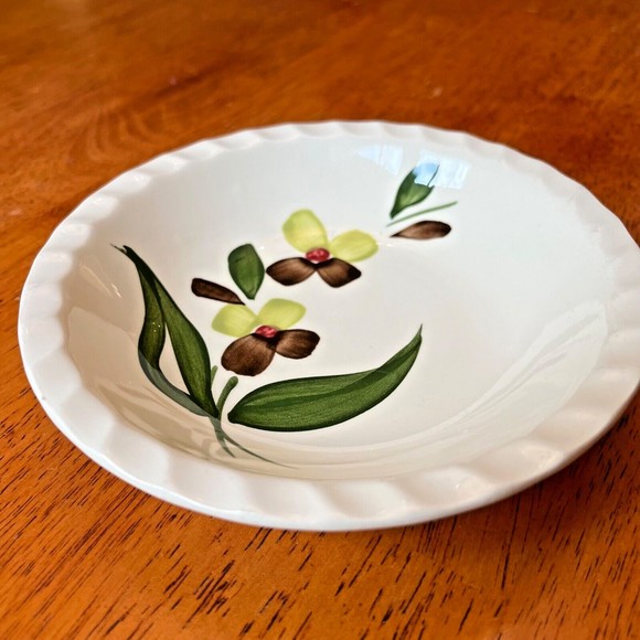 BLUE RIDGE Southern Potteries Fruit Bowl SPRAY PATTERN 1940s USA - Picture 3 of 8
